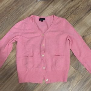 APC pink cardigan